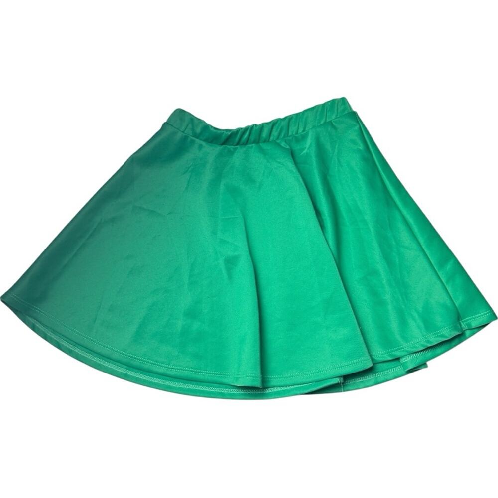 Wet Seal Women's Green Skater Skirt Sz  XS NWOT